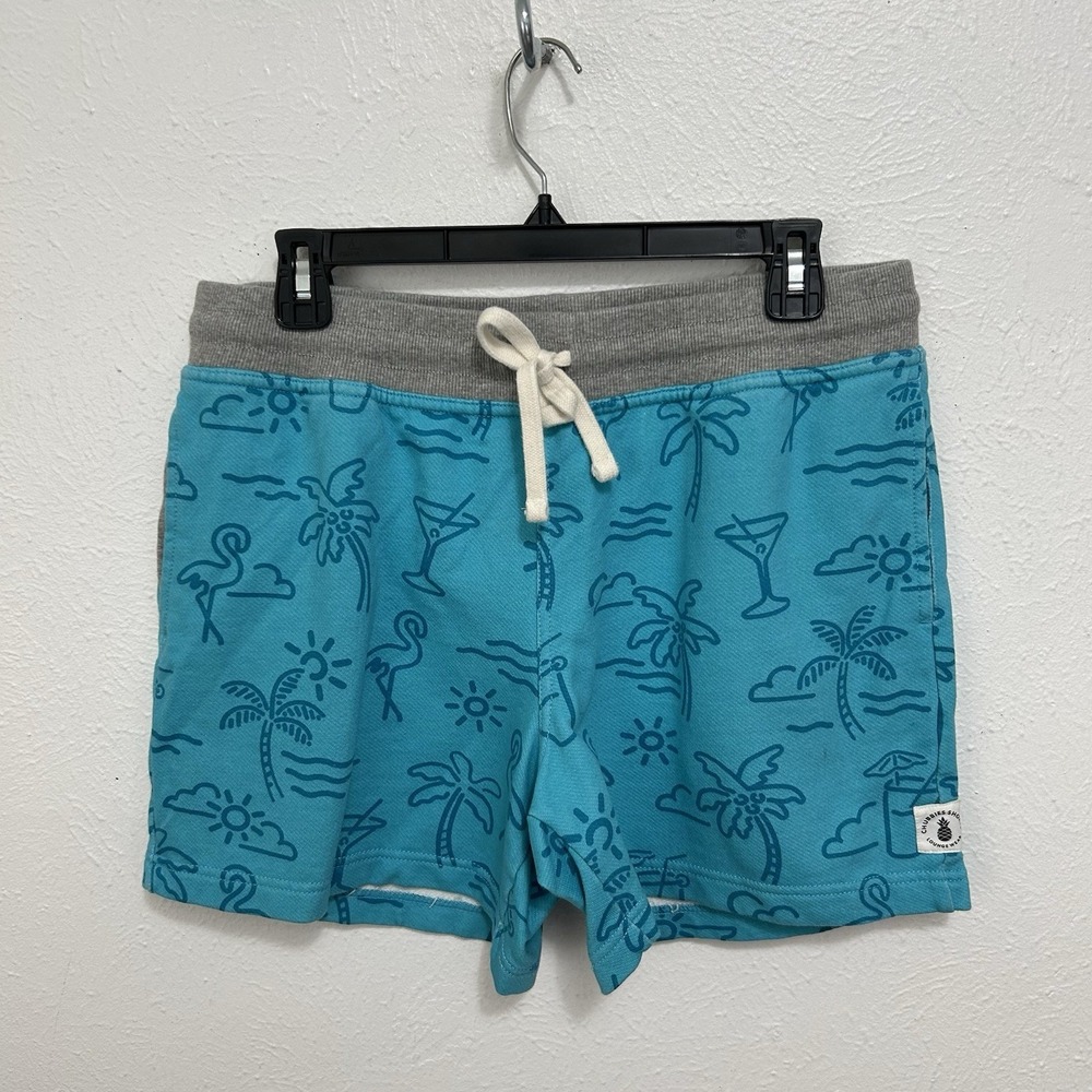 Chubbies Blue Size M 5.5" Lounge Shorts Tropical Prints Hawaiian Casual Summer